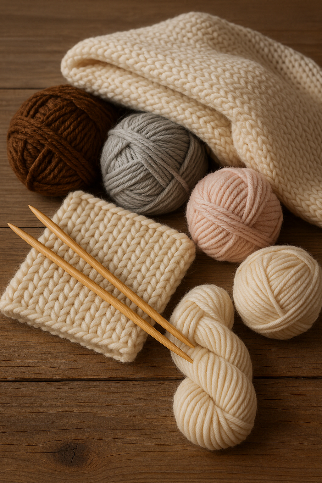 Как выбрать пряжу для зимнего пледа